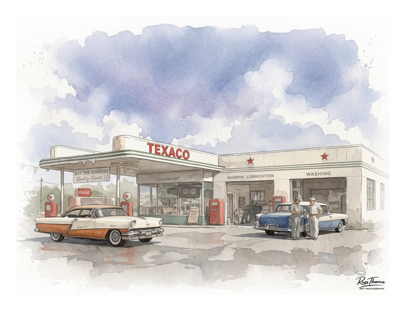 Vintage Filling Stations