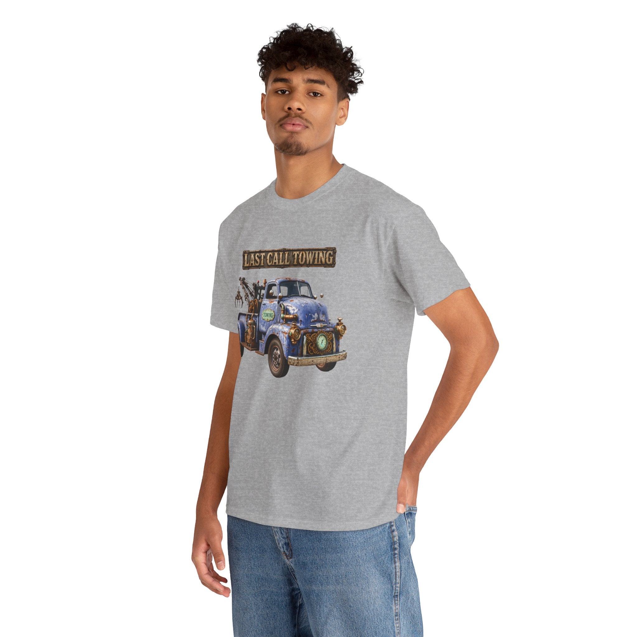 Last Call Towing Steampunk Tow Truck T-Shirt