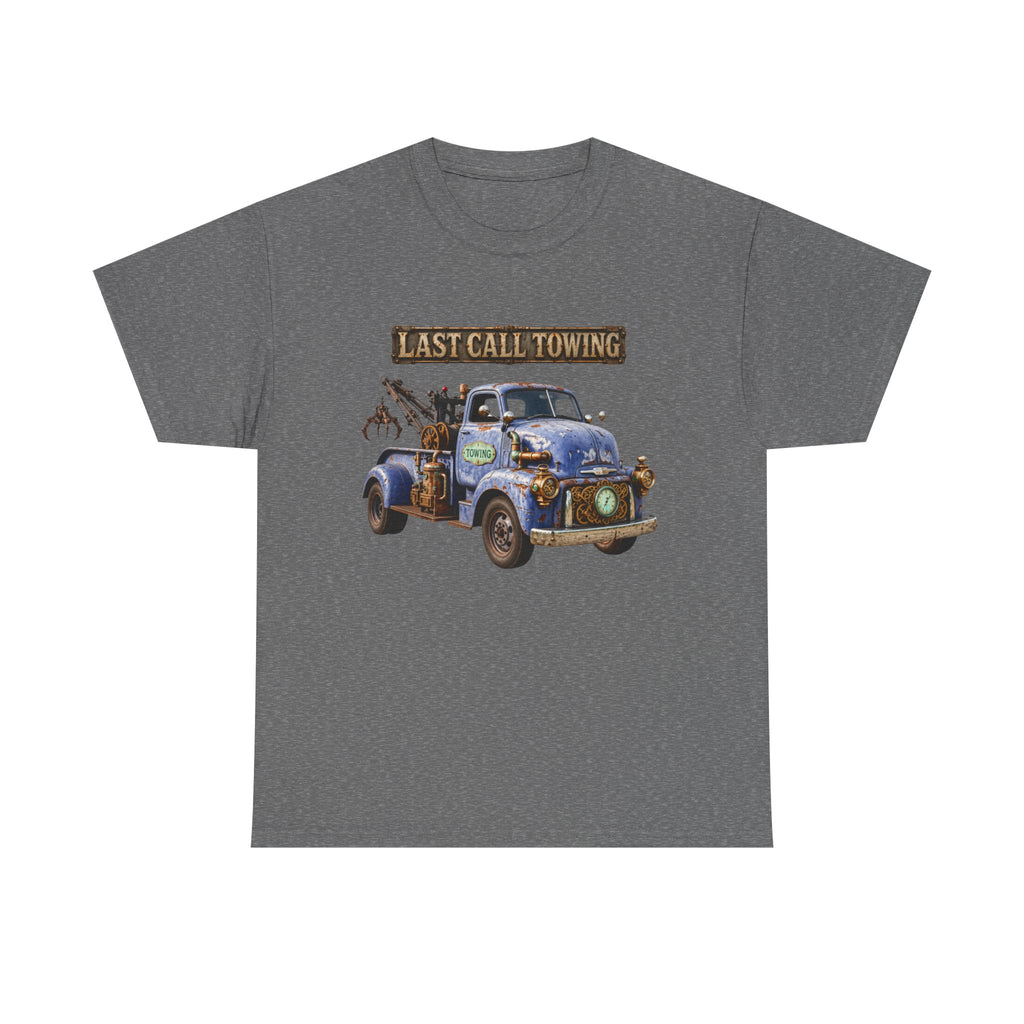 Last Call Towing Steampunk Tow Truck T-Shirt