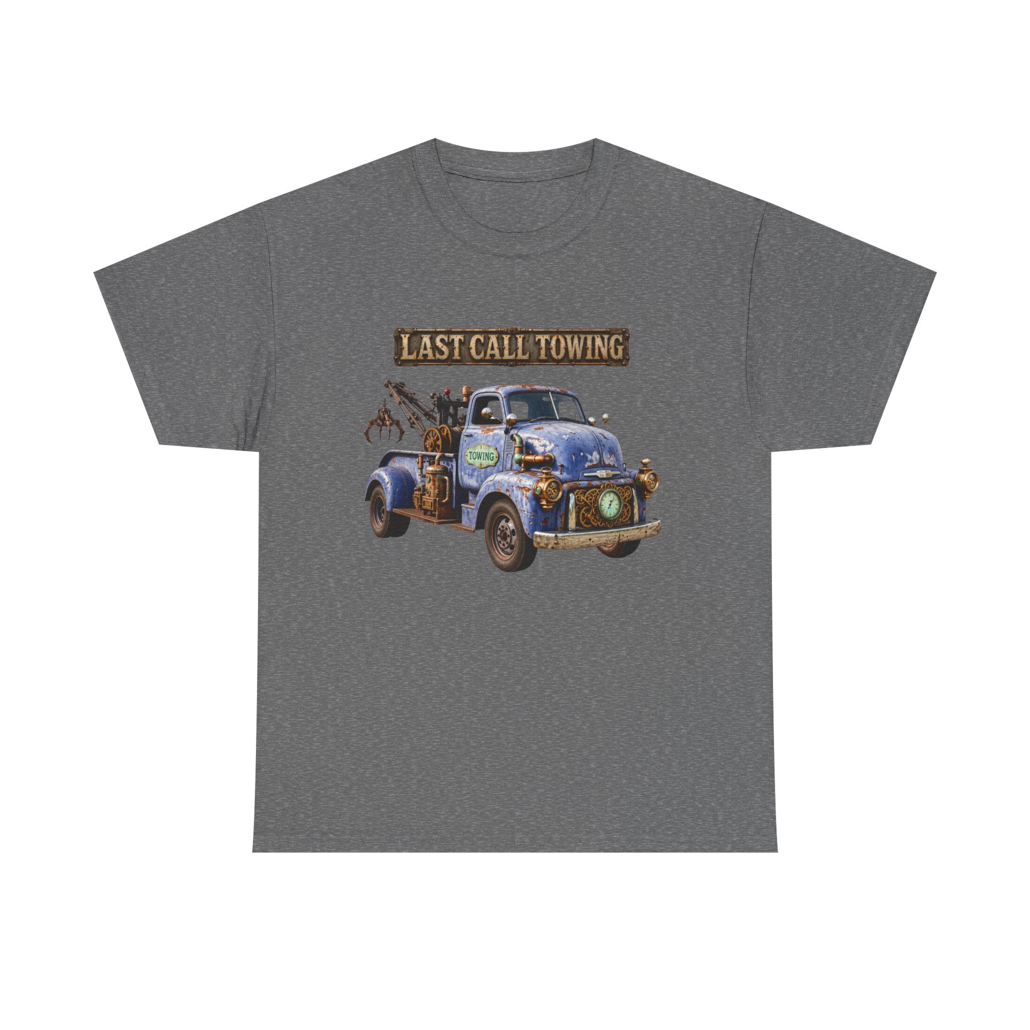 Last Call Towing Steampunk Tow Truck T-Shirt