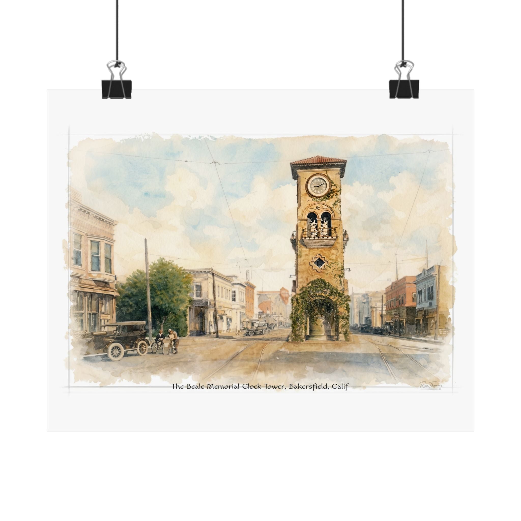 Beale Memorial Clock Tower – Bakersfield, California