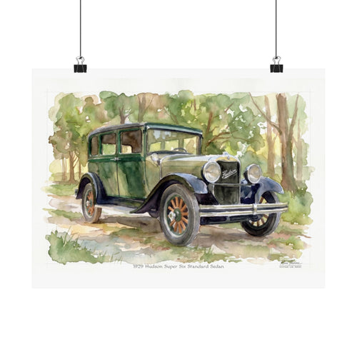 1929 Hudson Super Six Standard Sedan – Vintage American Classic