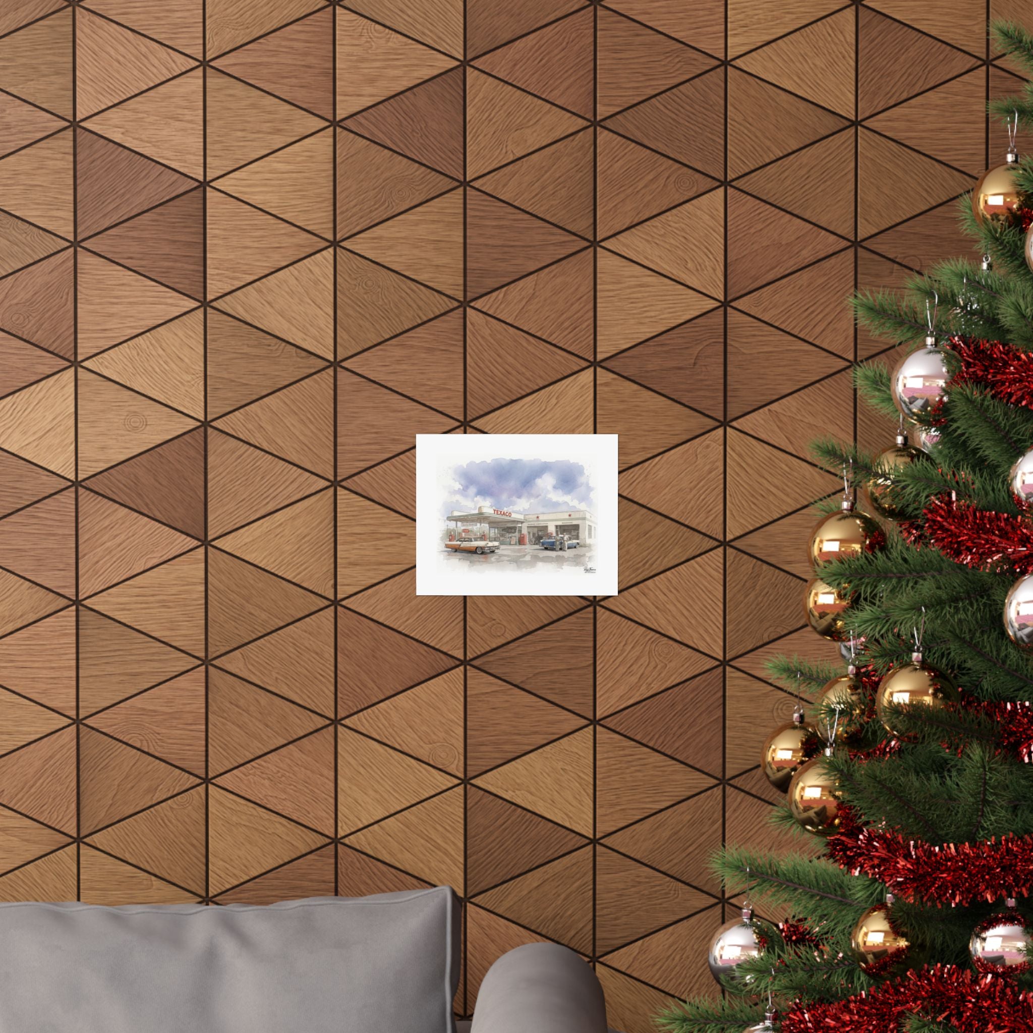 Vintage Service Station Nostalgia