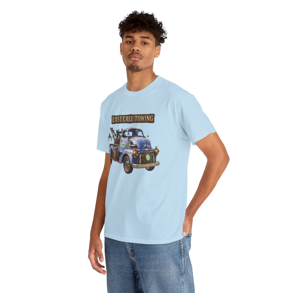 Last Call Towing Steampunk Tow Truck T-Shirt