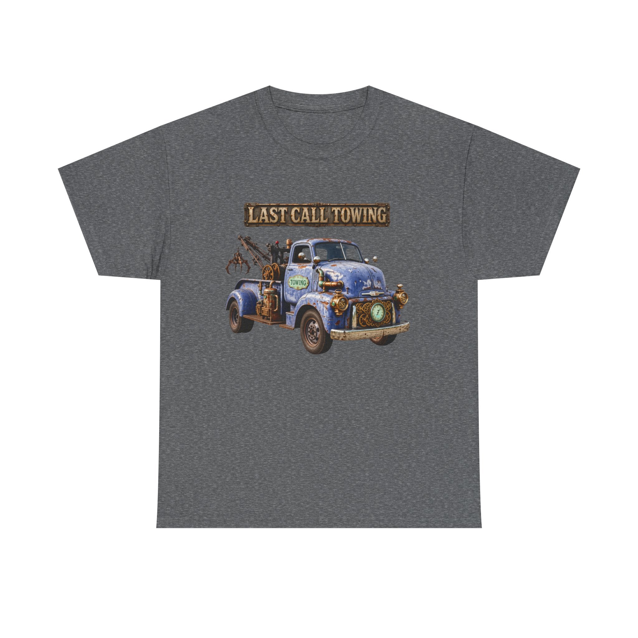 Last Call Towing Steampunk Tow Truck T-Shirt