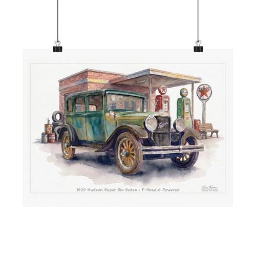 1929 Hudson Super Six Standard Sedan – Vintage American Classic - Vintage Filling Station