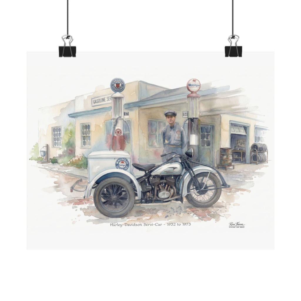 Harley-Davidson Servi-Car  1932 to 1973