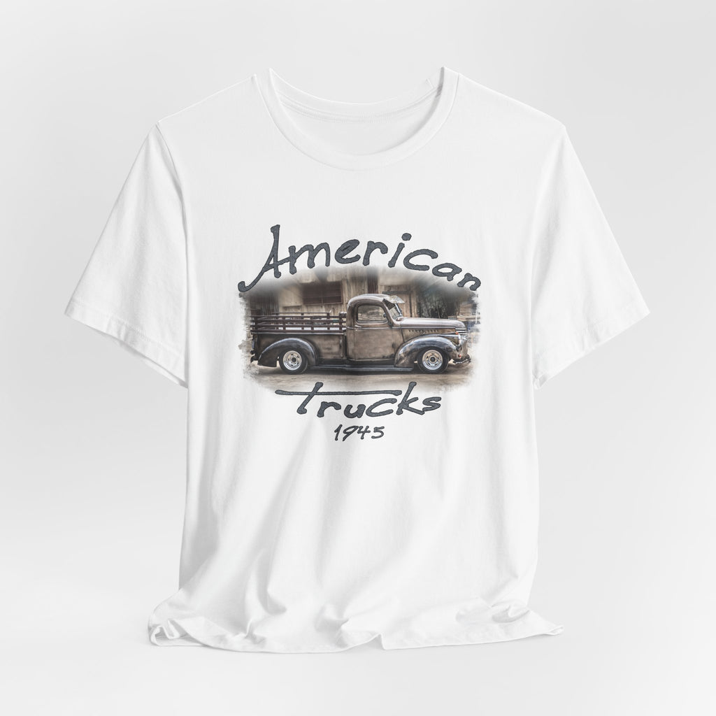 American Trucks 1945 Vintage Truck Tee | Retro Pickup Shirt