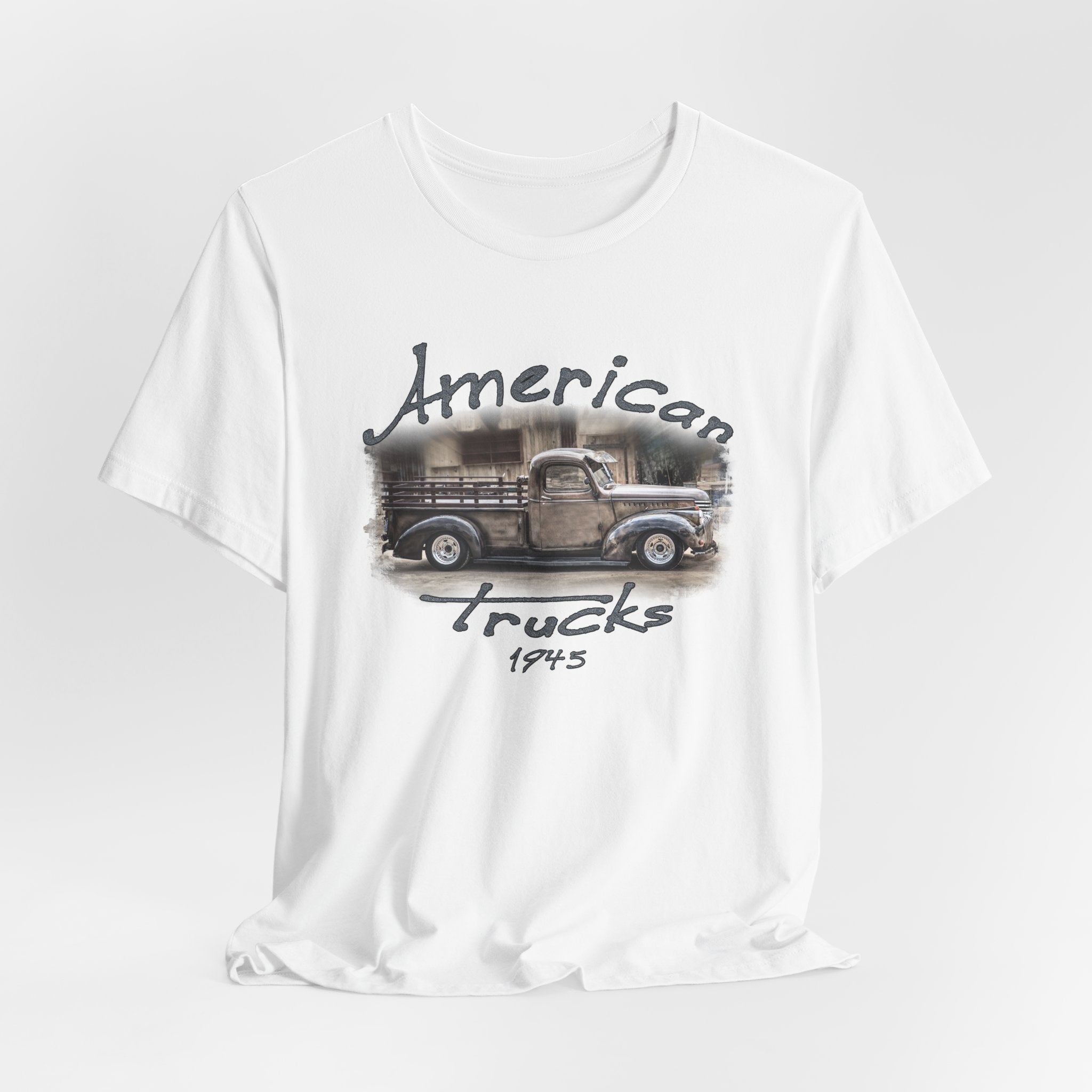 American Trucks 1945 Vintage Truck Tee | Retro Pickup Shirt