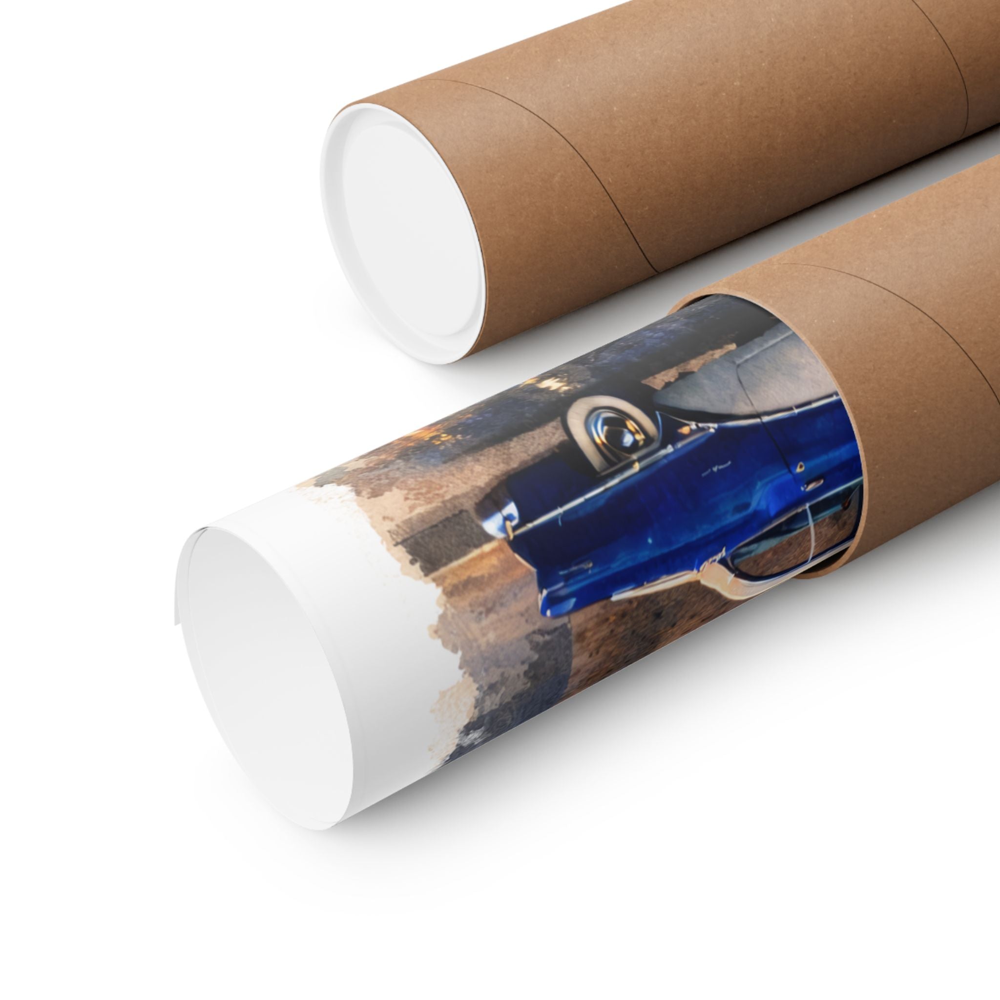 Retro Diner Poster — 'Blackboard Bar and Cafe'  Bakersfield, Ca. Matte Horizontal Wall Art