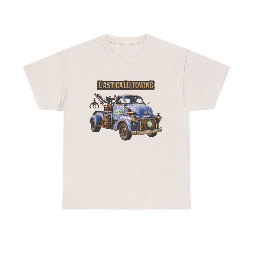 Last Call Towing Steampunk Tow Truck T-Shirt