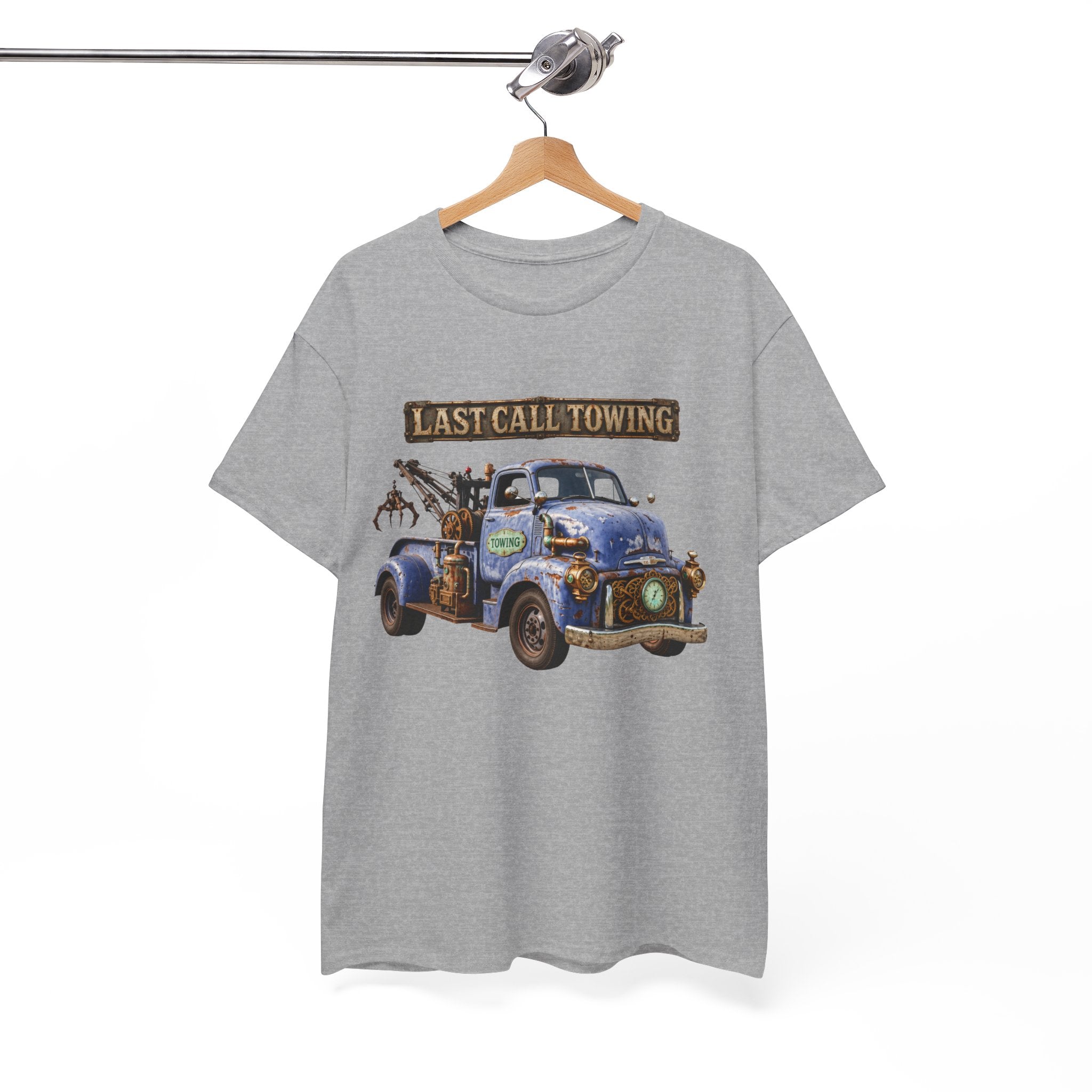 Last Call Towing Steampunk Tow Truck T-Shirt