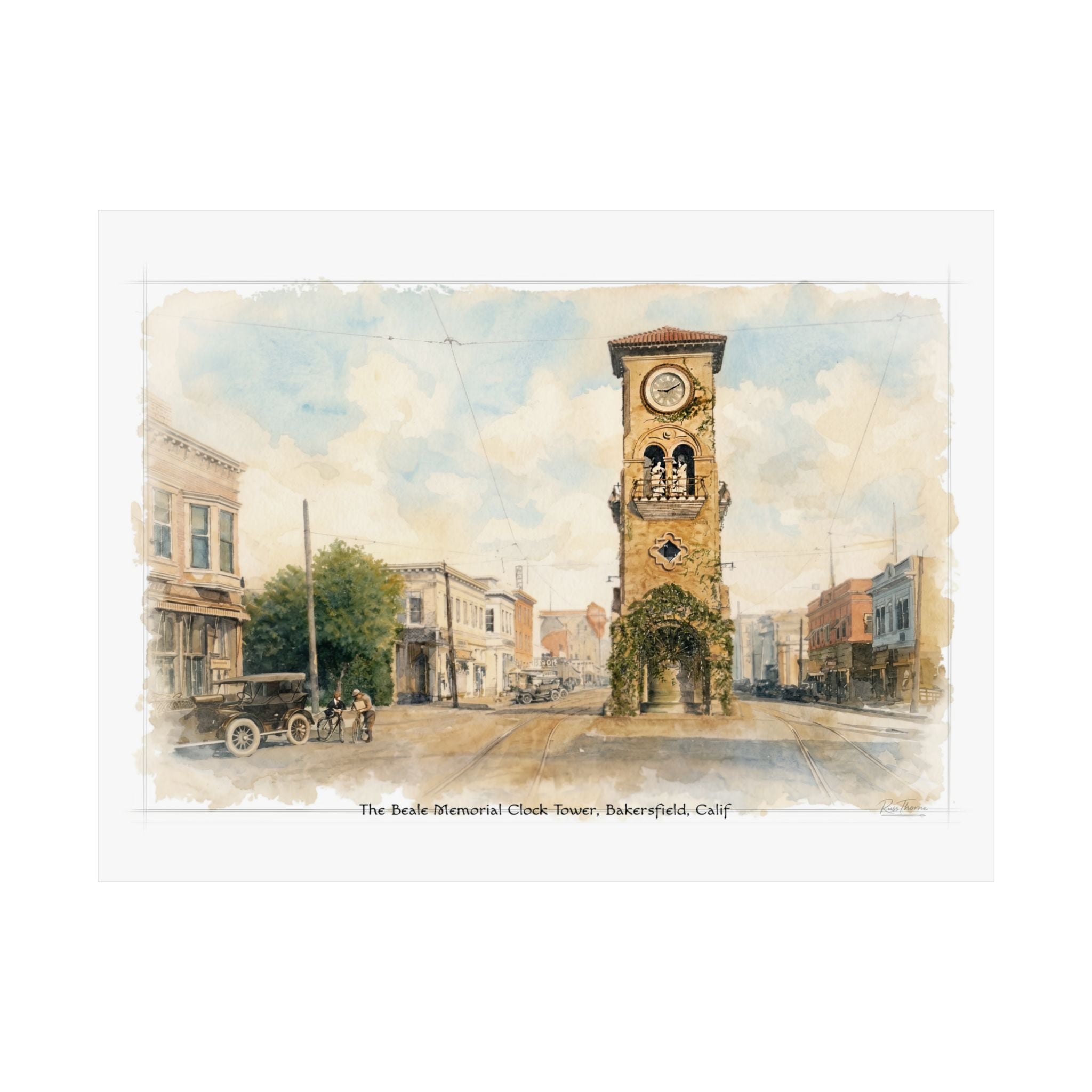 Beale Memorial Clock Tower – Bakersfield, California