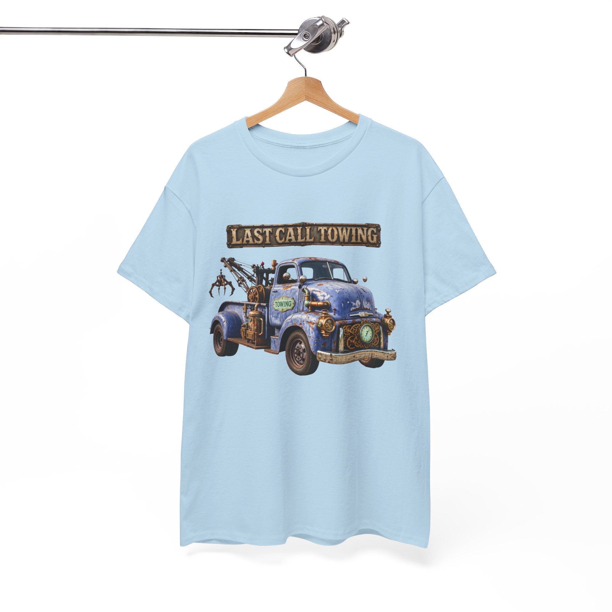 Last Call Towing Steampunk Tow Truck T-Shirt
