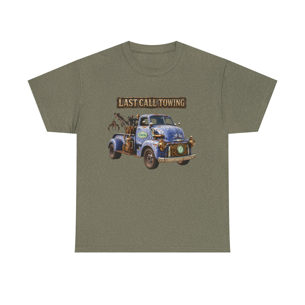 Last Call Towing Steampunk Tow Truck T-Shirt