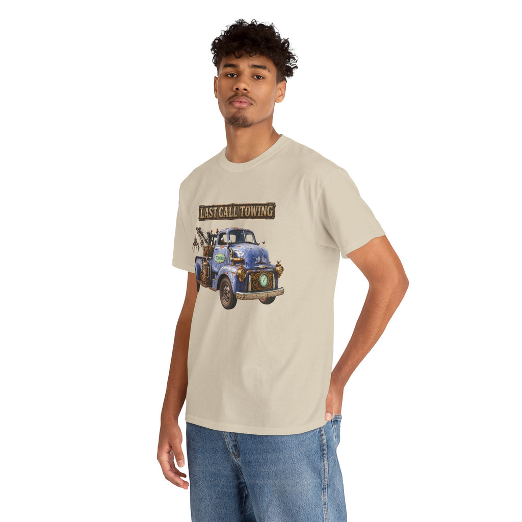 Last Call Towing Steampunk Tow Truck T-Shirt