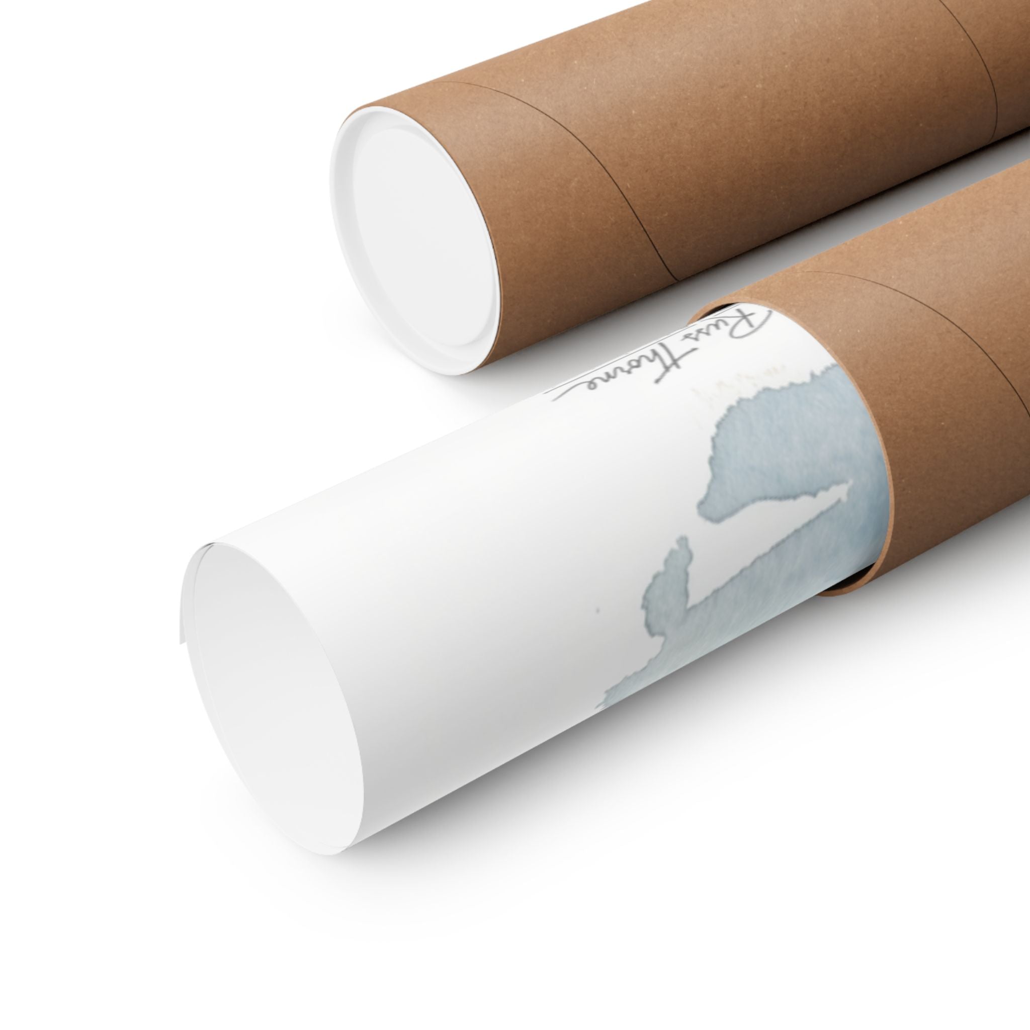 Classic Thai Coastal Trawler Watercolor – Traditional Thailand Fishing Boat Art Print