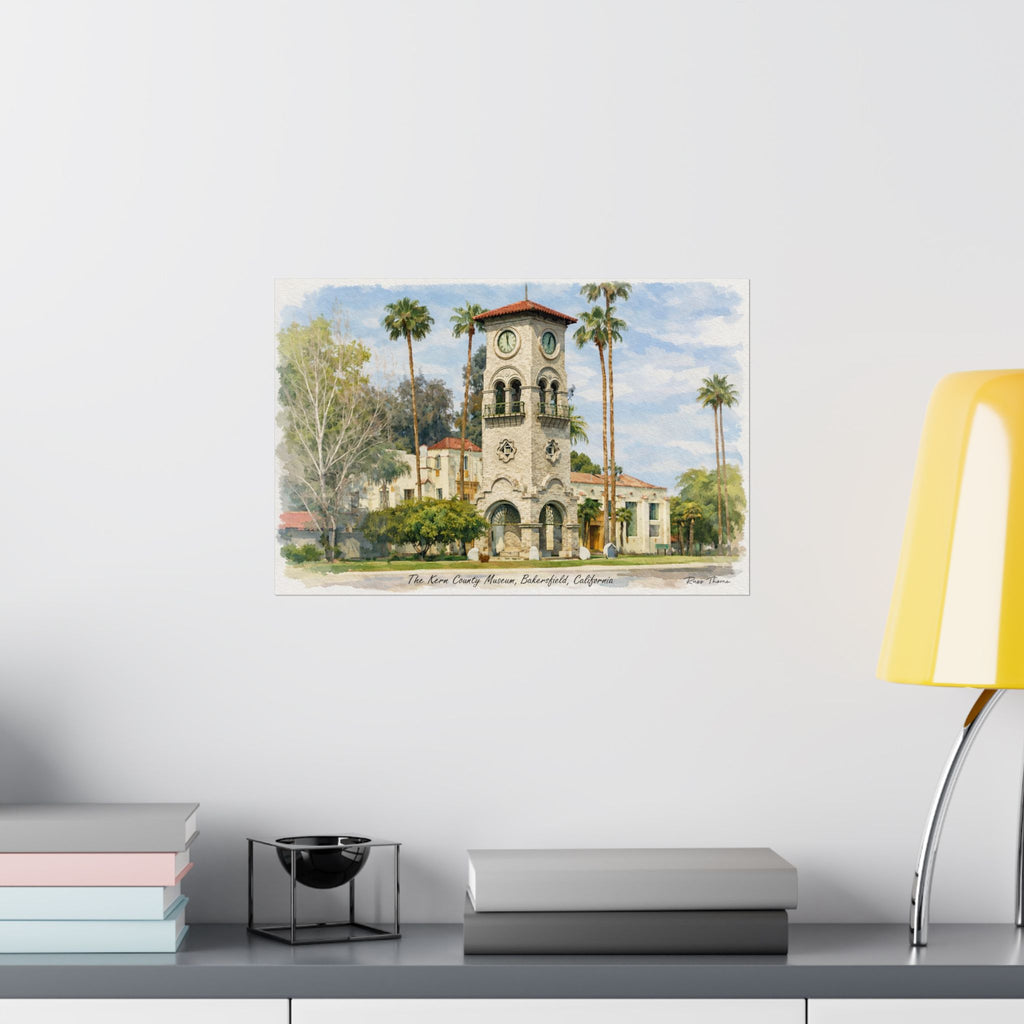 Beale Memorial Clock Tower – Kern County Museum, Bakersfield, California