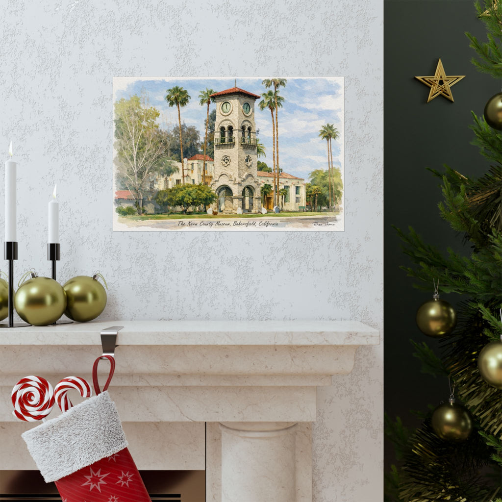 Beale Memorial Clock Tower – Kern County Museum, Bakersfield, California