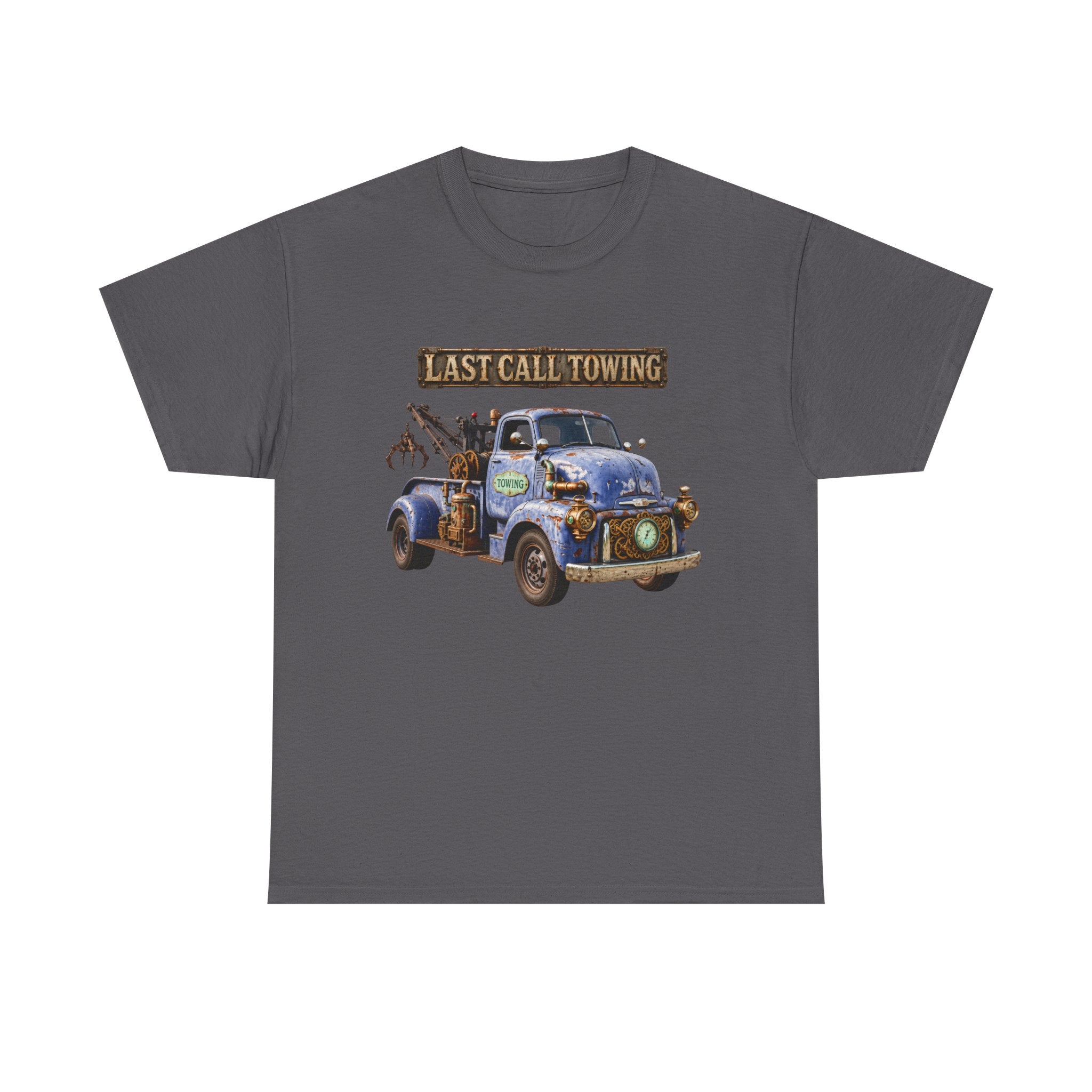 Last Call Towing Steampunk Tow Truck T-Shirt