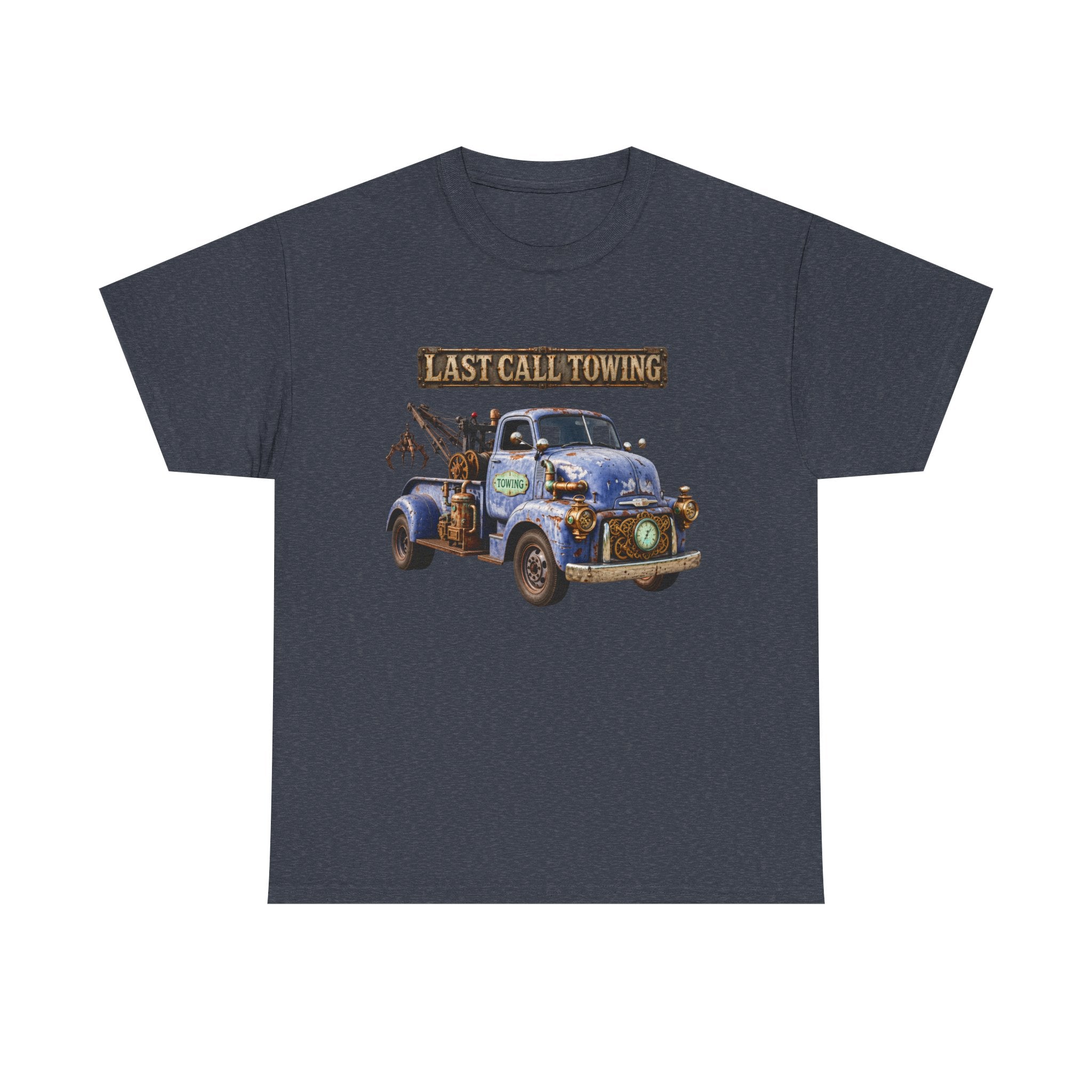 Last Call Towing Steampunk Tow Truck T-Shirt
