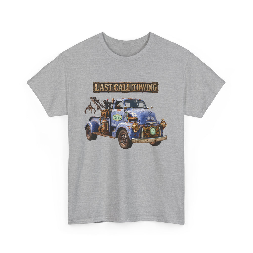 Last Call Towing Steampunk Tow Truck T-Shirt