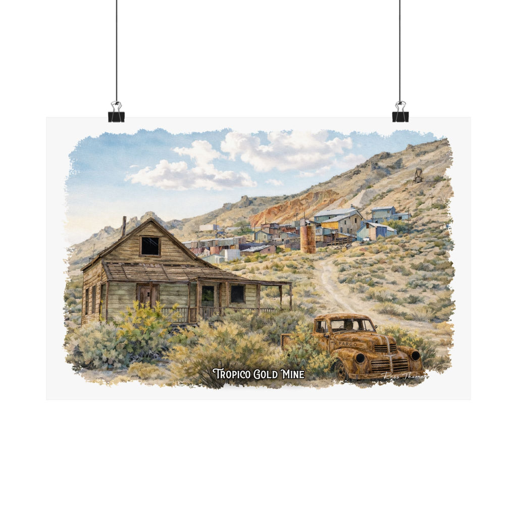 Tropical Gold Mine Ghost Town – Rosamond, California