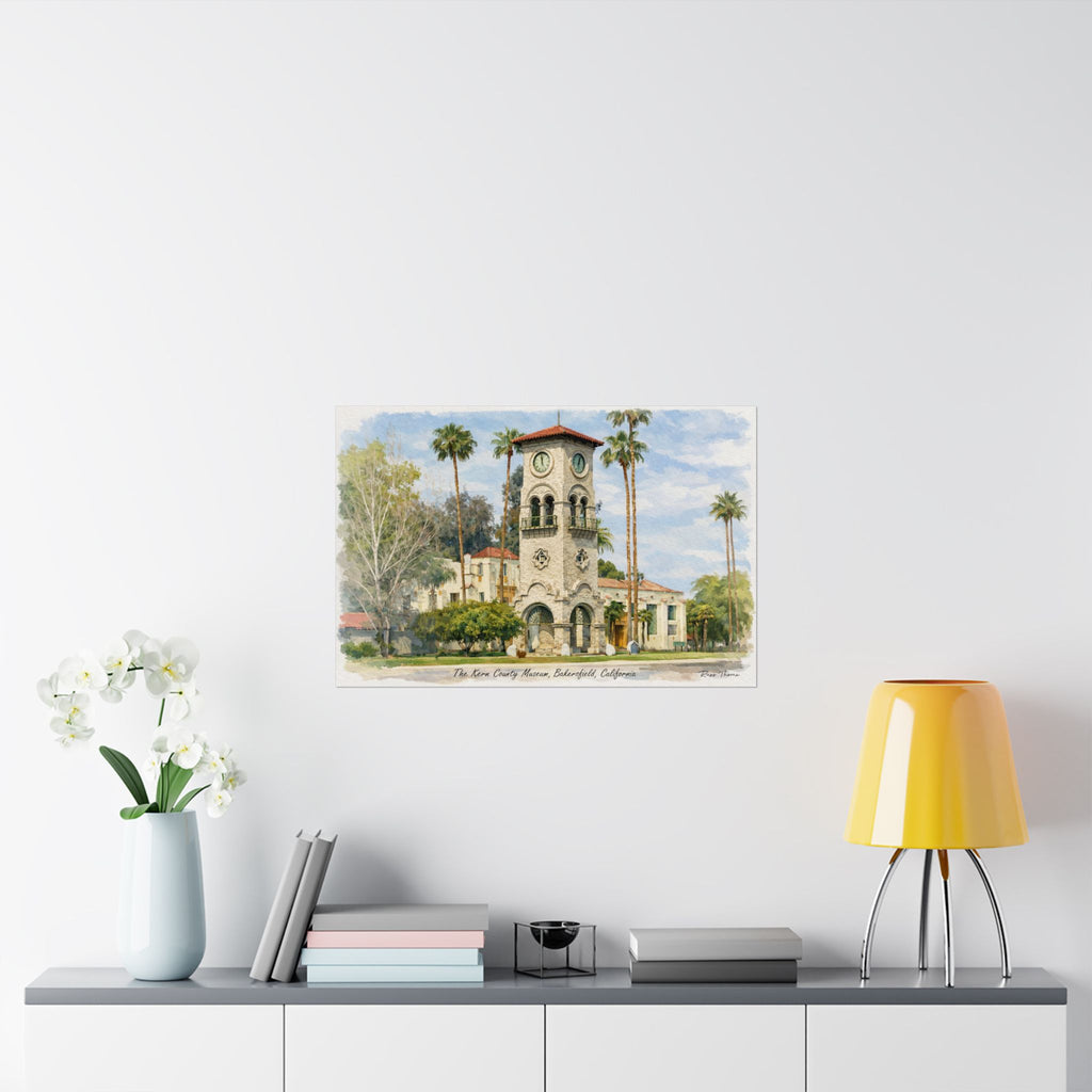 Beale Memorial Clock Tower – Kern County Museum, Bakersfield, California