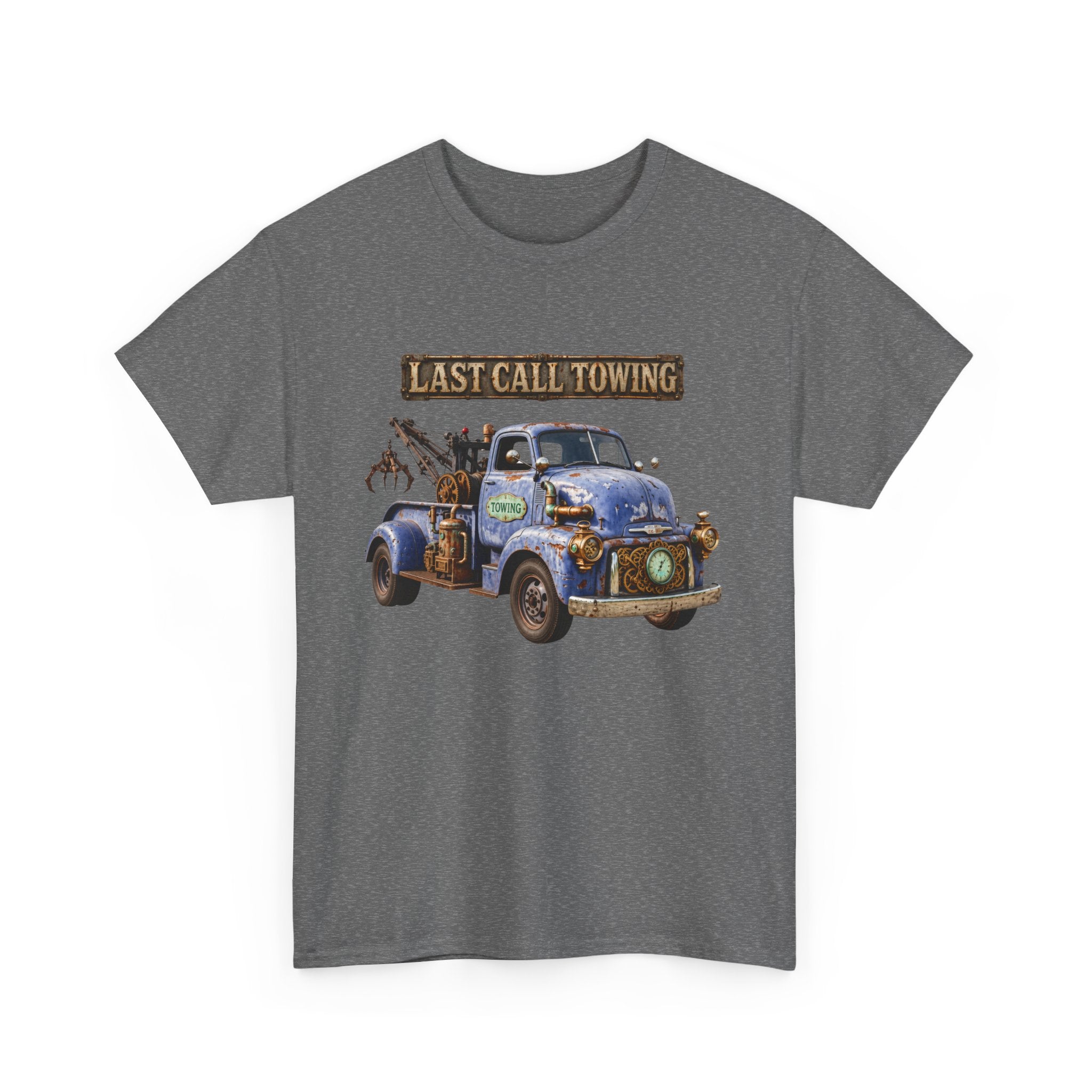 Last Call Towing Steampunk Tow Truck T-Shirt