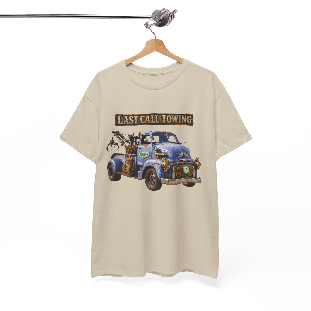 Last Call Towing Steampunk Tow Truck T-Shirt
