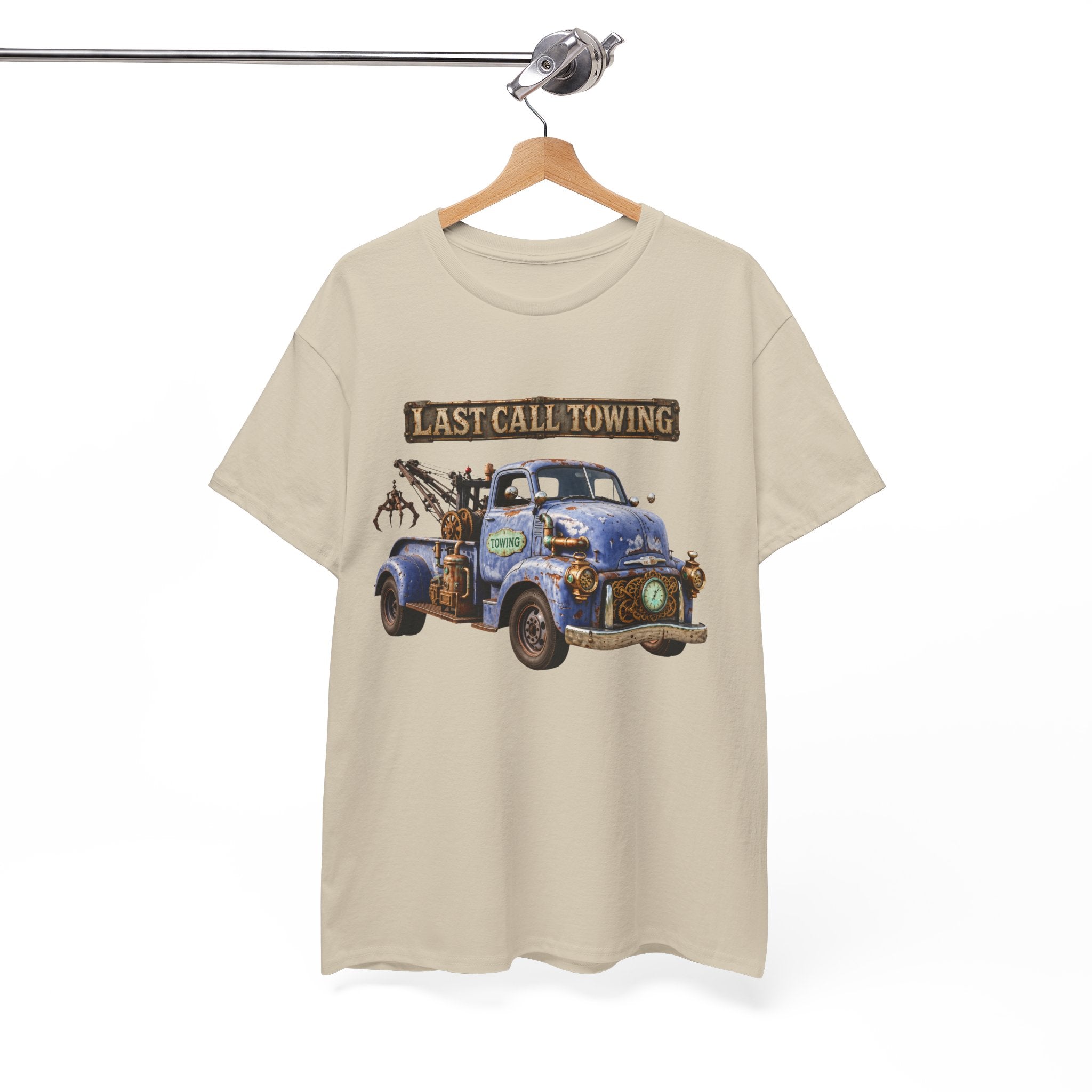 Last Call Towing Steampunk Tow Truck T-Shirt