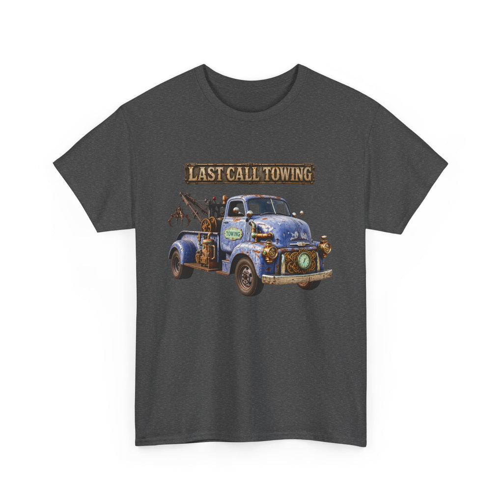 Last Call Towing Steampunk Tow Truck T-Shirt