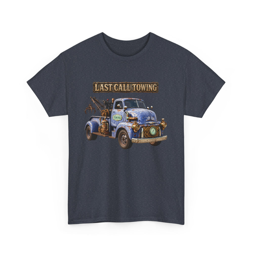 Last Call Towing Steampunk Tow Truck T-Shirt