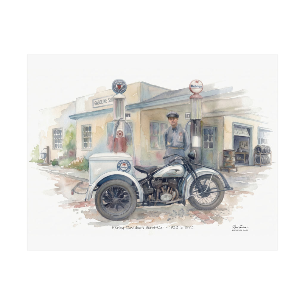 Harley-Davidson Servi-Car  1932 to 1973