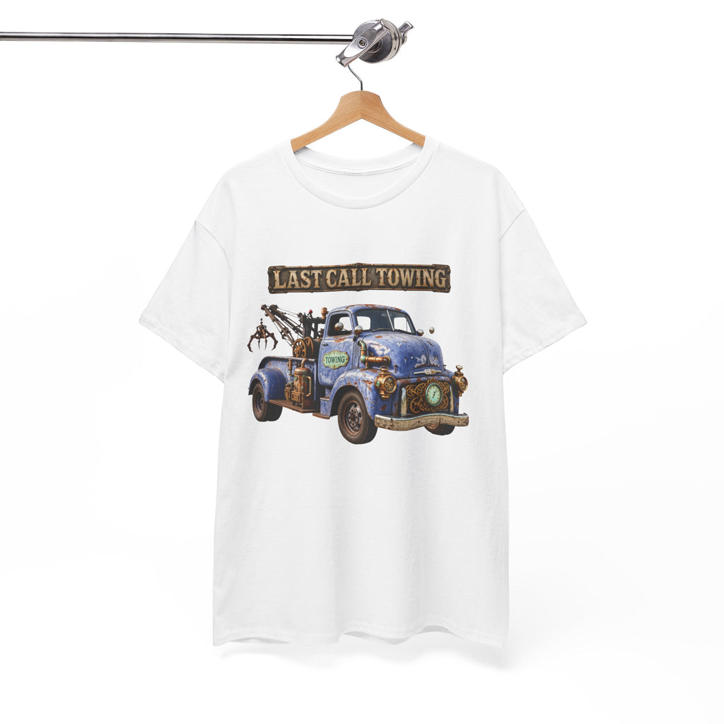 Last Call Towing Steampunk Tow Truck T-Shirt