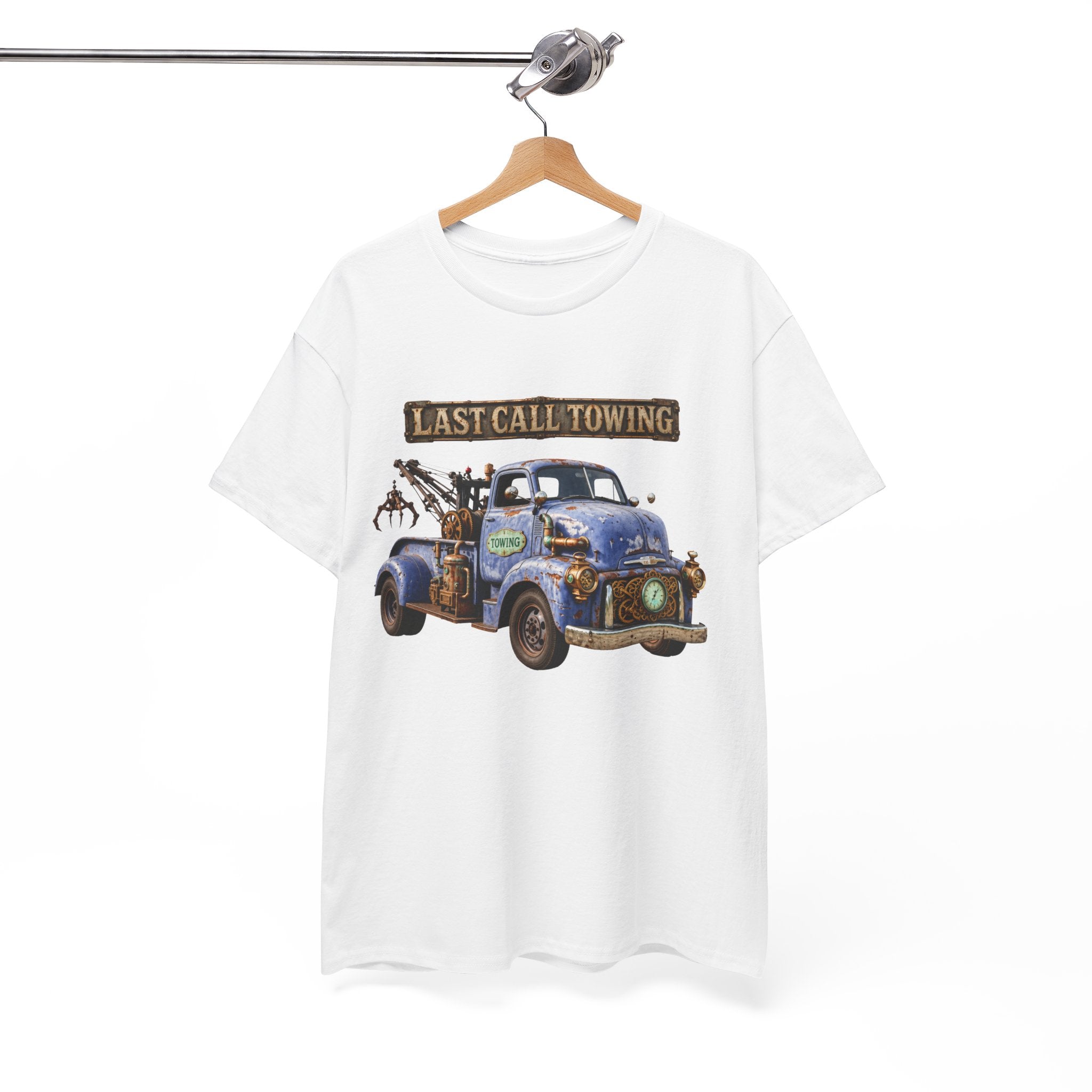 Last Call Towing Steampunk Tow Truck T-Shirt