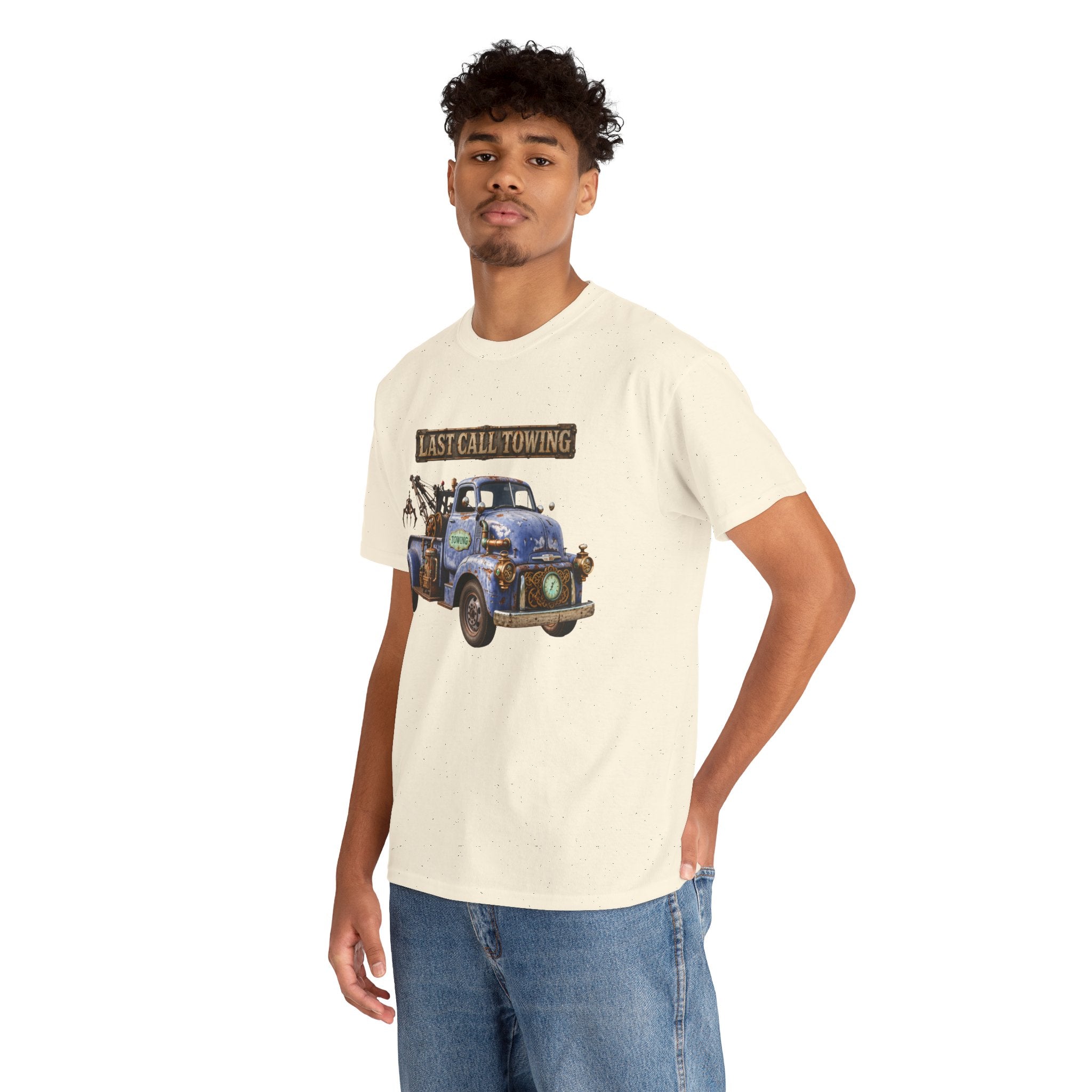 Last Call Towing Steampunk Tow Truck T-Shirt