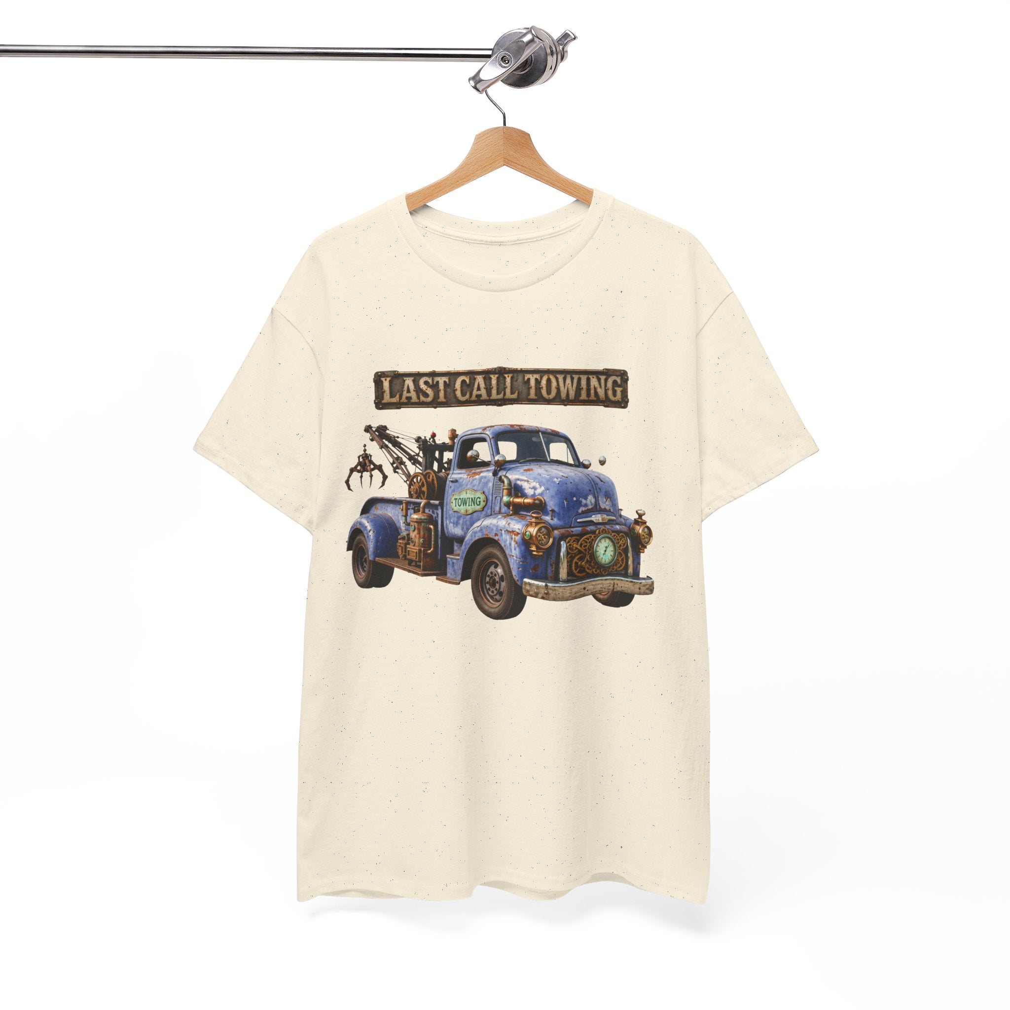Last Call Towing Steampunk Tow Truck T-Shirt