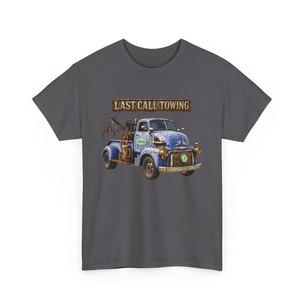 Last Call Towing Steampunk Tow Truck T-Shirt