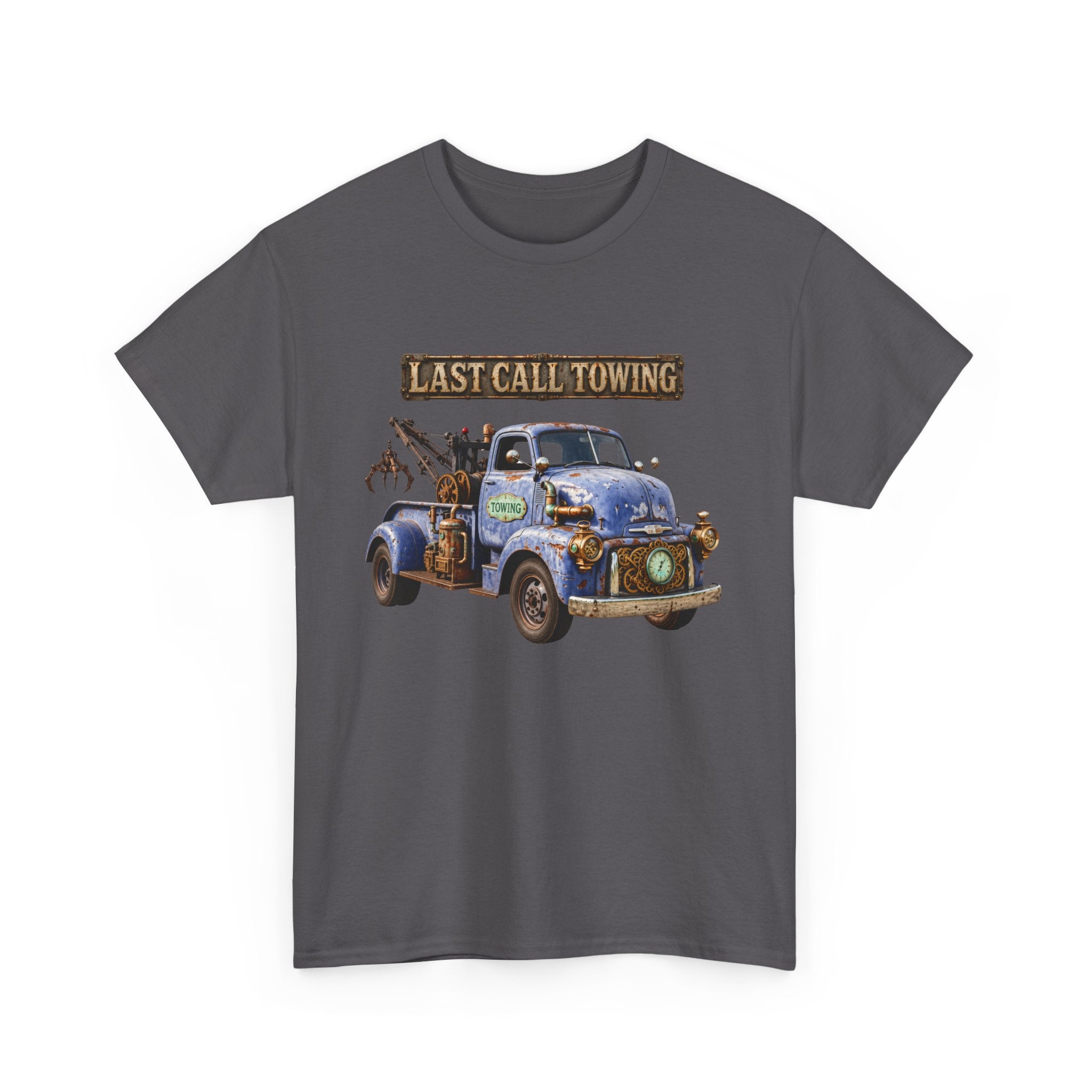 Last Call Towing Steampunk Tow Truck T-Shirt