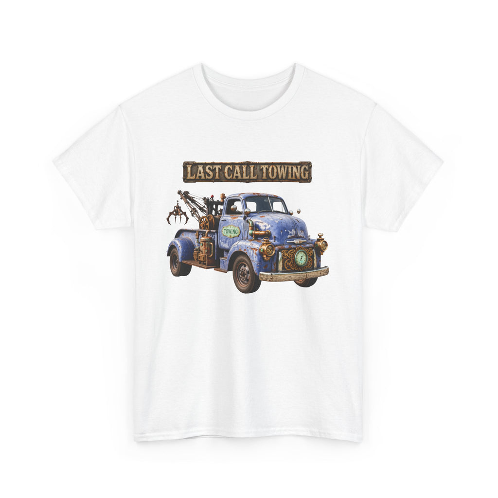 Last Call Towing Steampunk Tow Truck T-Shirt